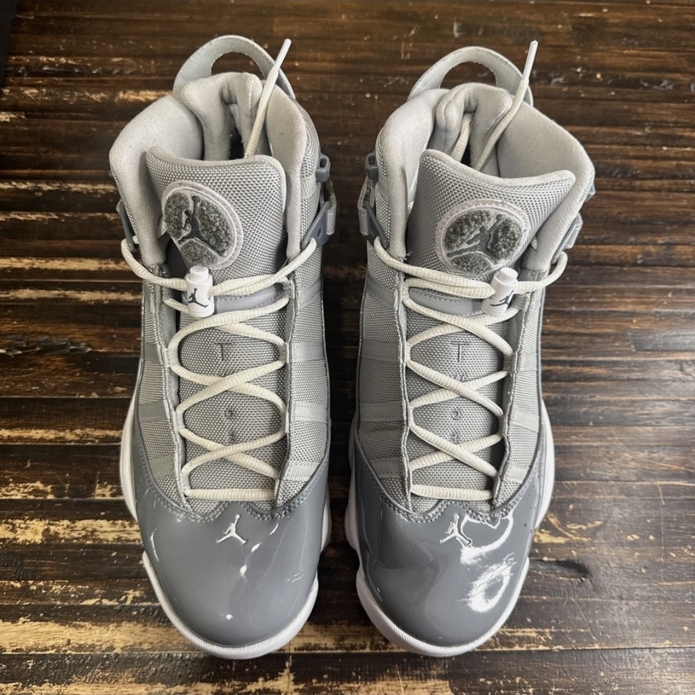 USED Jordan Sneakers in Gray and White